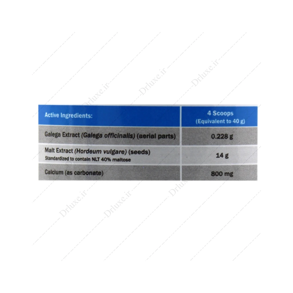 پودر شیرافزای گالاکتومید سلامت پرمون امین 300 گرم